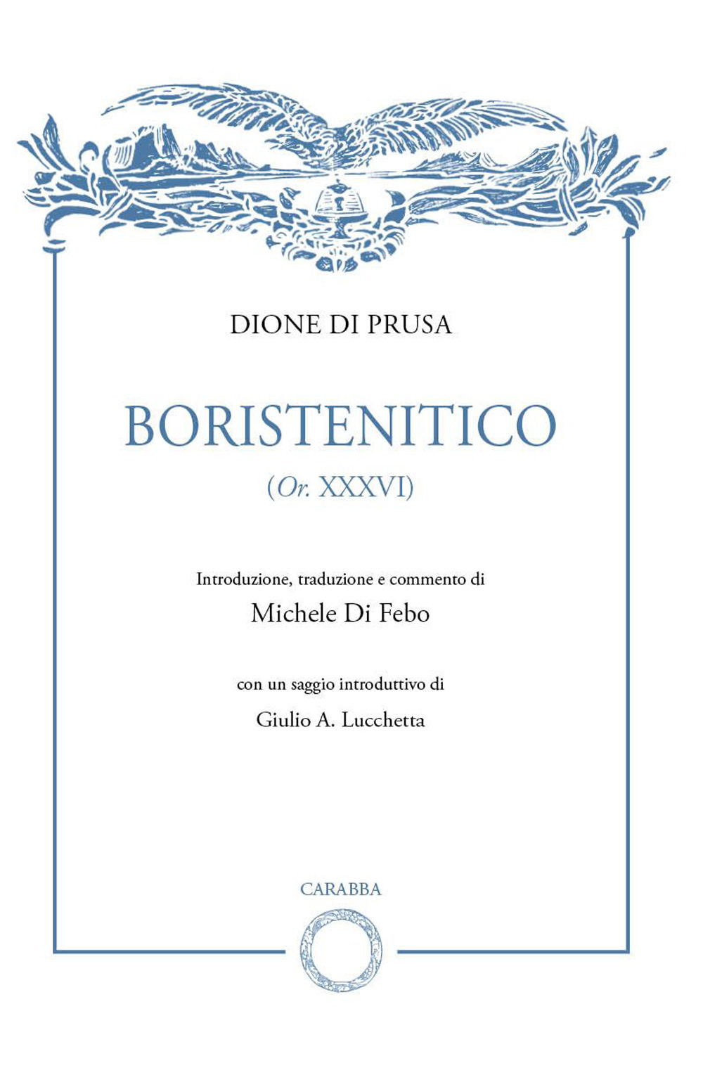 Boristenitico (Or. XXXVI)