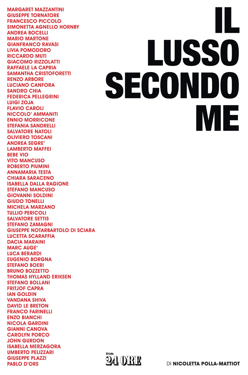 LUSSO SECONDO ME (IL) - 9788863456462