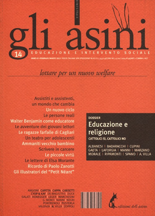 Gli asini. Rivista di educazione e intervento sociale (2013). Vol. 14: Lottare per un nuovo welfare (Febbraio-Marzo)