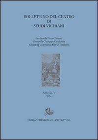 Bollettino del Centro di studi vichiani (2014). Vol. 44