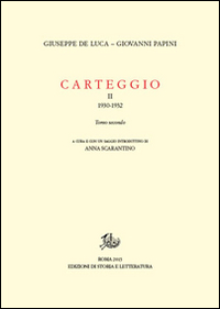 Carteggio (1930-1932). Vol. 2/2