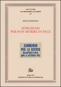 Istruzioni per non morire in pace. Patrimoni, rivoluzioni, teatro