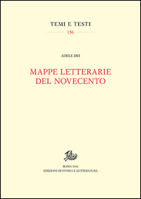 MAPPE LETTERARIE DEL NOVECENTO - 9788863729894