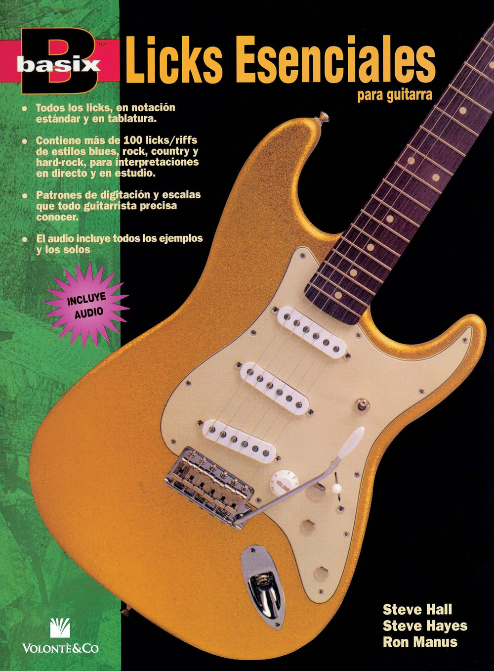 Basix licks esen guitarra. Con CD-Audio