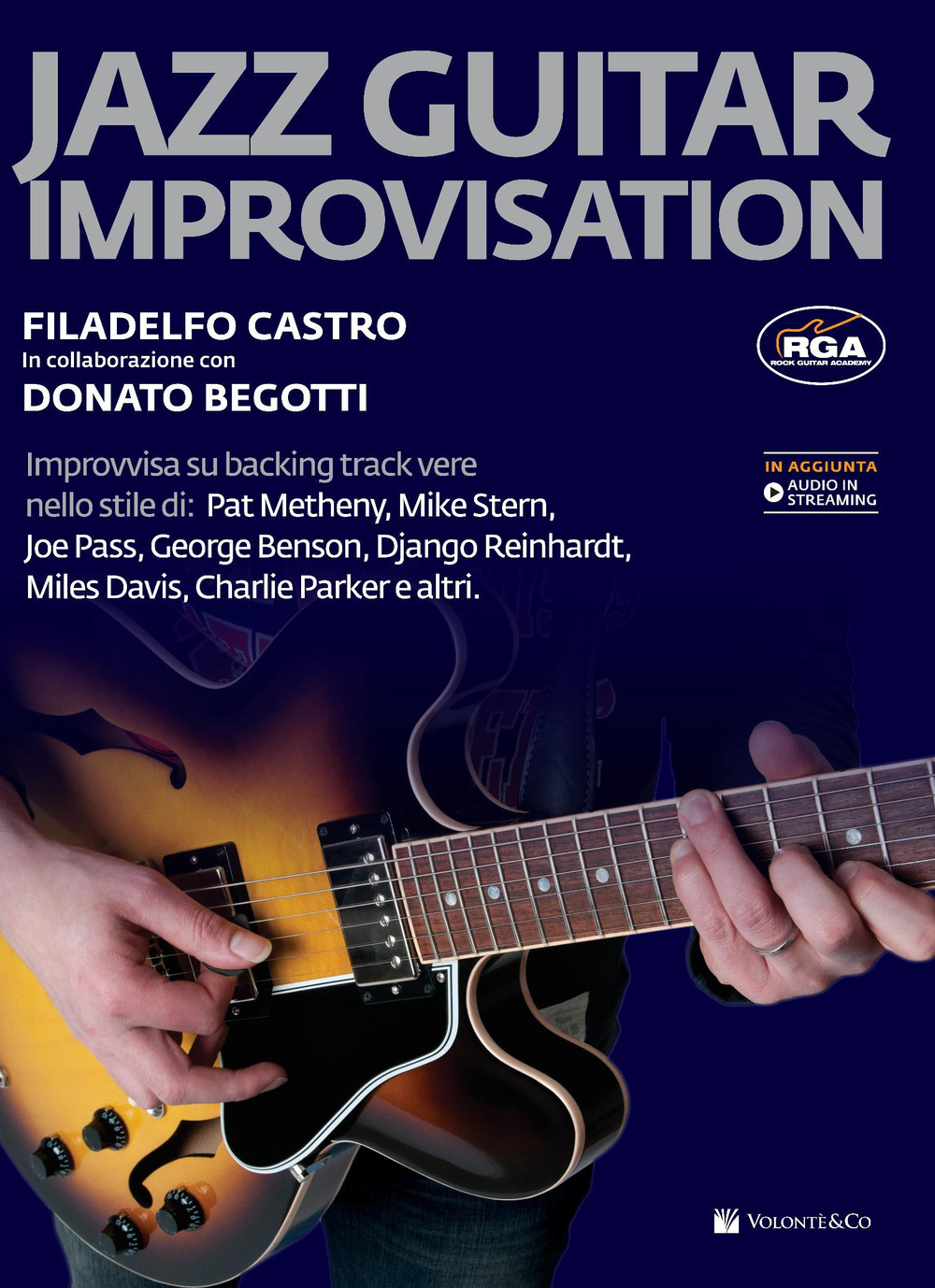 Jazz guitar improvisation. Con audio in streaming