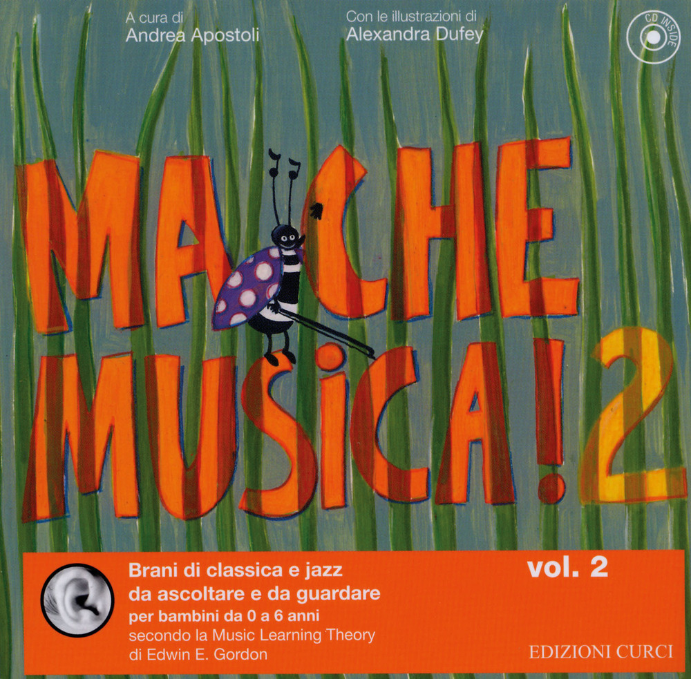 Ma che musica! Brani di classica e jazz da ascoltare e da guardare per bambini da 0 a 6 anni secondo la Music Learning Theory di Edwin E. Gordon. Ediz. illustrata. Con CD Audio. Vol. 2