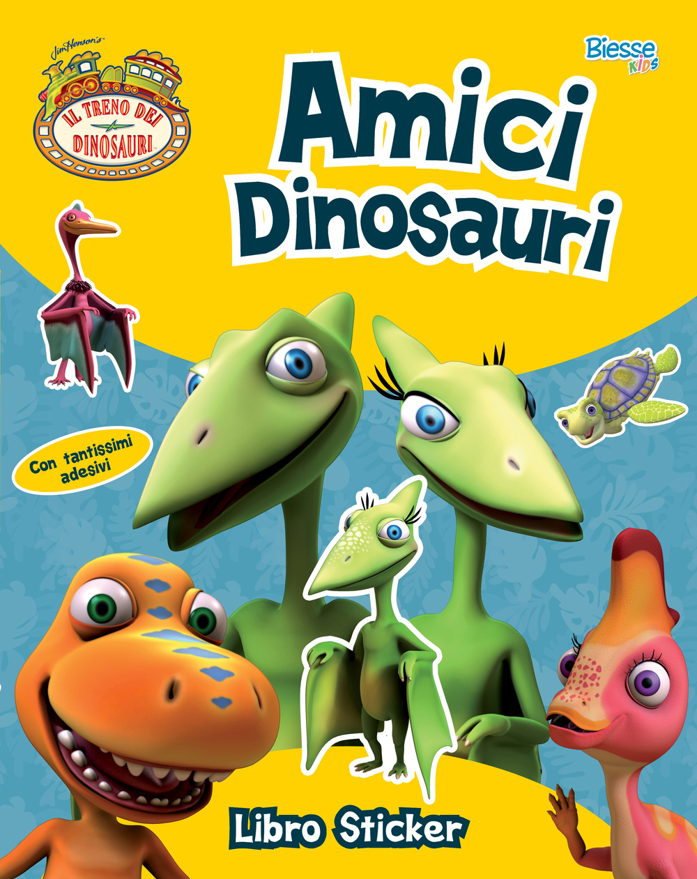 Amici dinosauri. Libro sticker