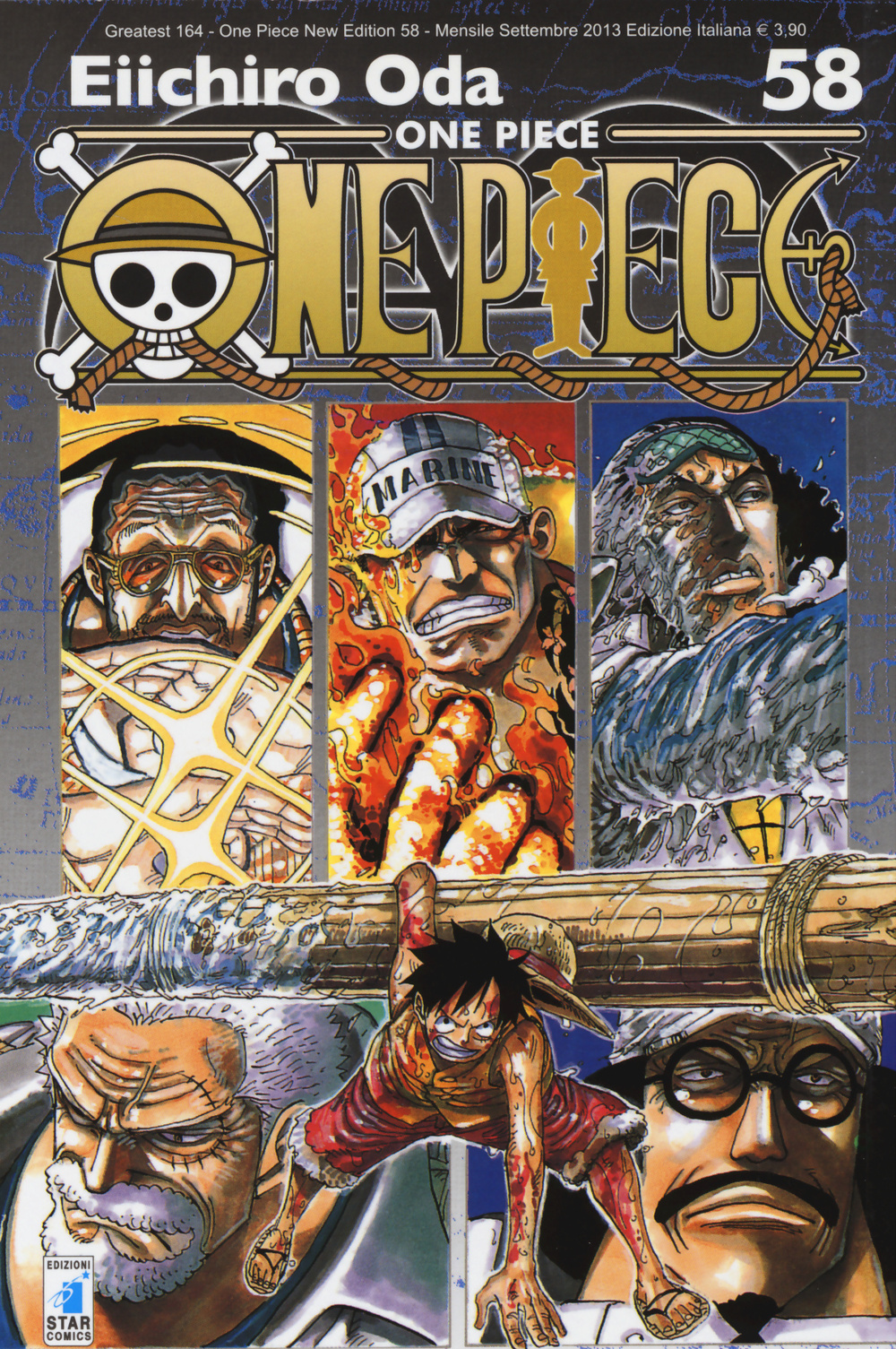 One piece. New edition. Vol. 58