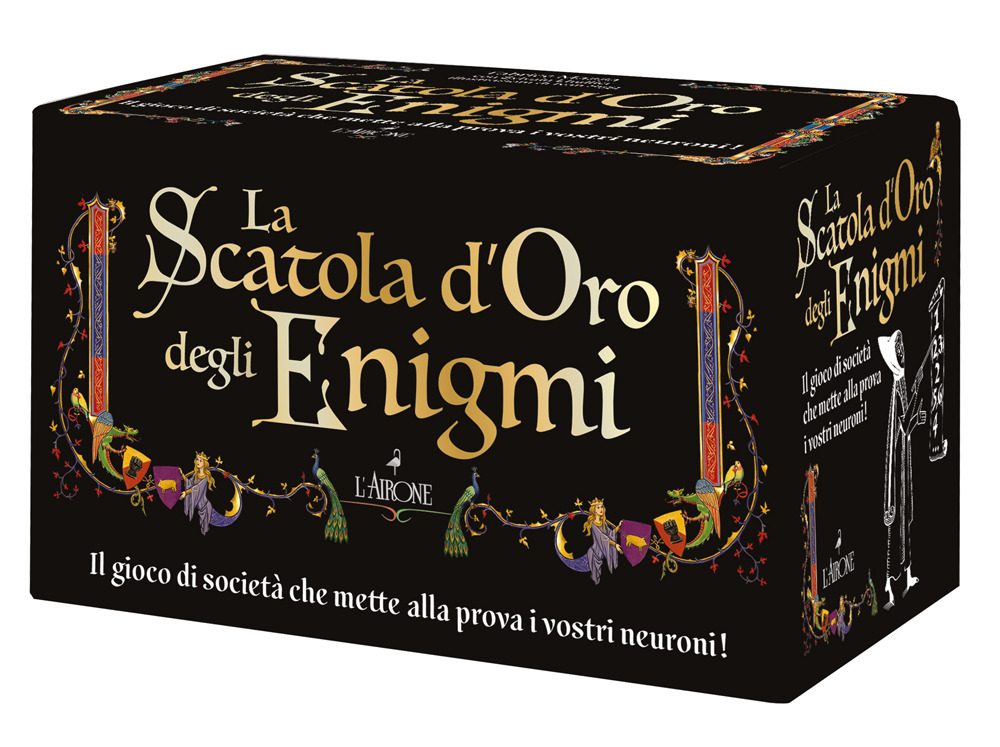 La scatola d'oro degli enigmi. Nuova ediz. Con 100 Carte