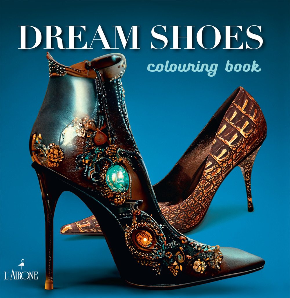 Dreams shoes. Colouring book
