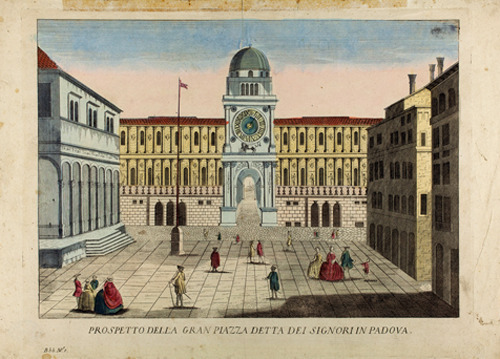 Stampe d'arte. «Prospetto della Gran Piazza dei Signori in Padova»