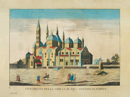 Stampe d'arte «Prospetto della chiesa di Sant'Antonio in Padova»