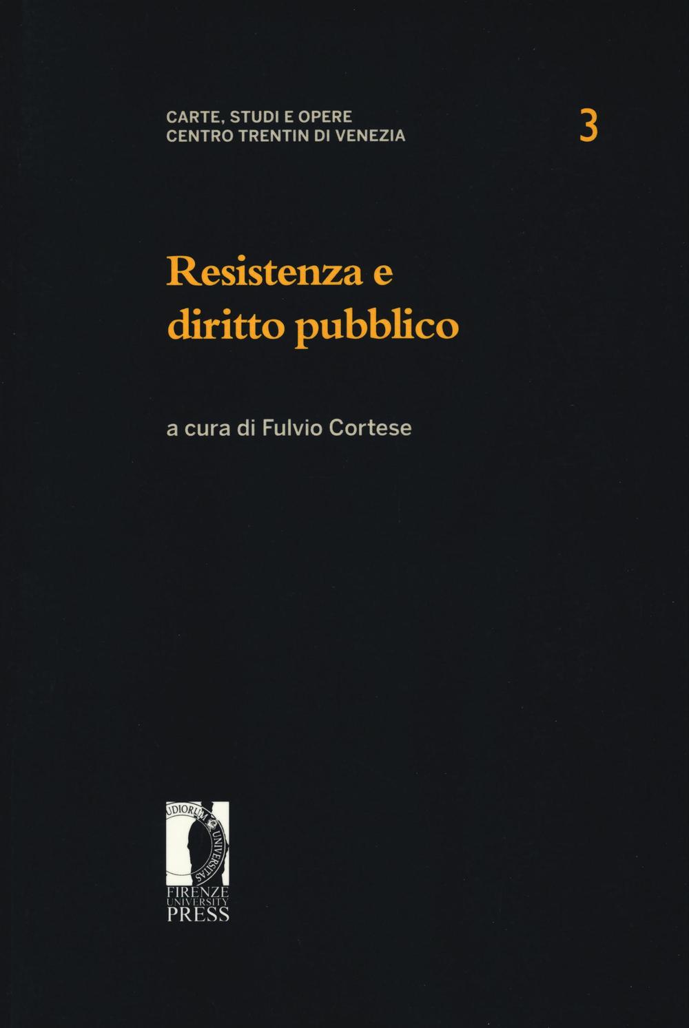 Resistenza e diritto pubblico