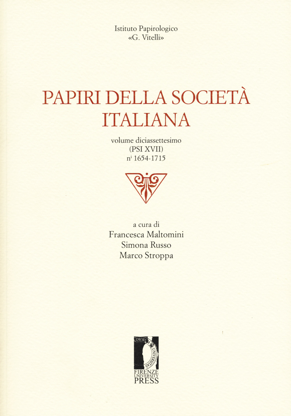Papiri della società italiana. Vol. 17