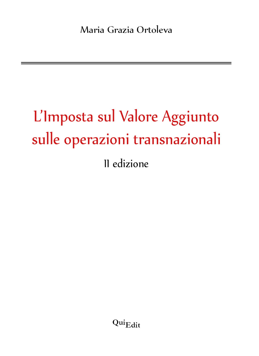 L'imposta sul valore aggiunto sulle operazioni transnazionali