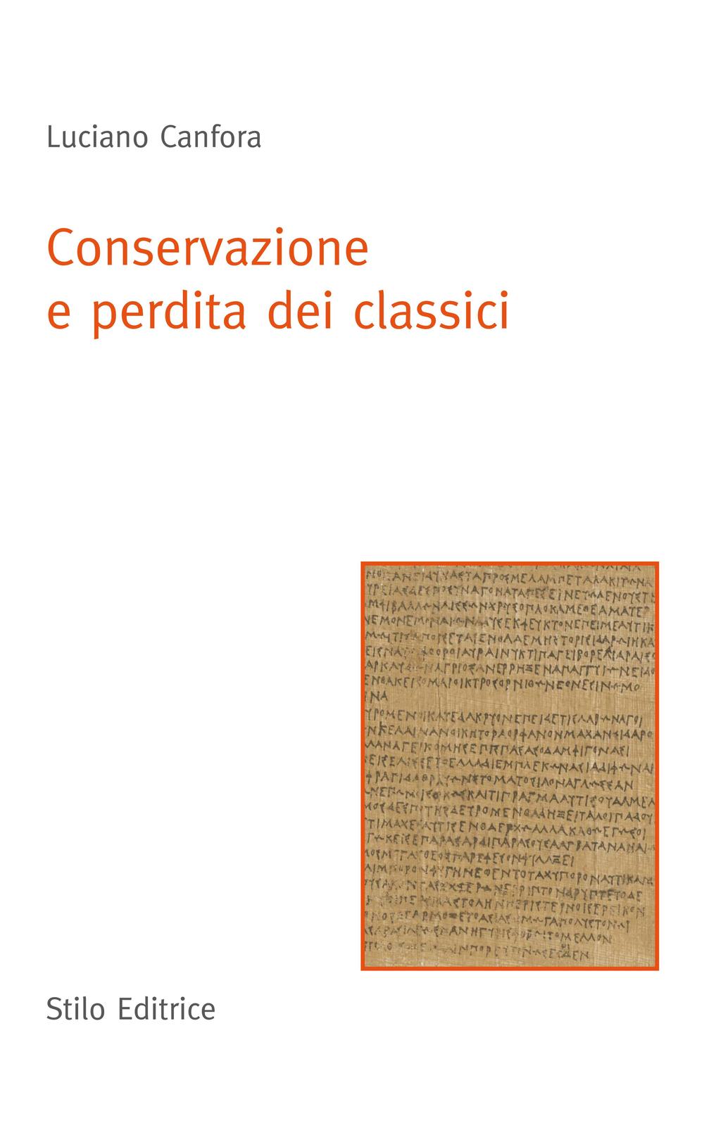 Conservazione e perdita dei classici