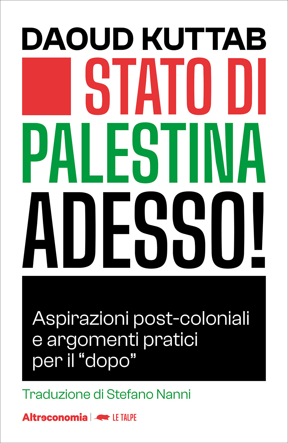 Stato di Palestina adesso! Aspirazioni post-coloniali e argomenti pratici per il «dopo»