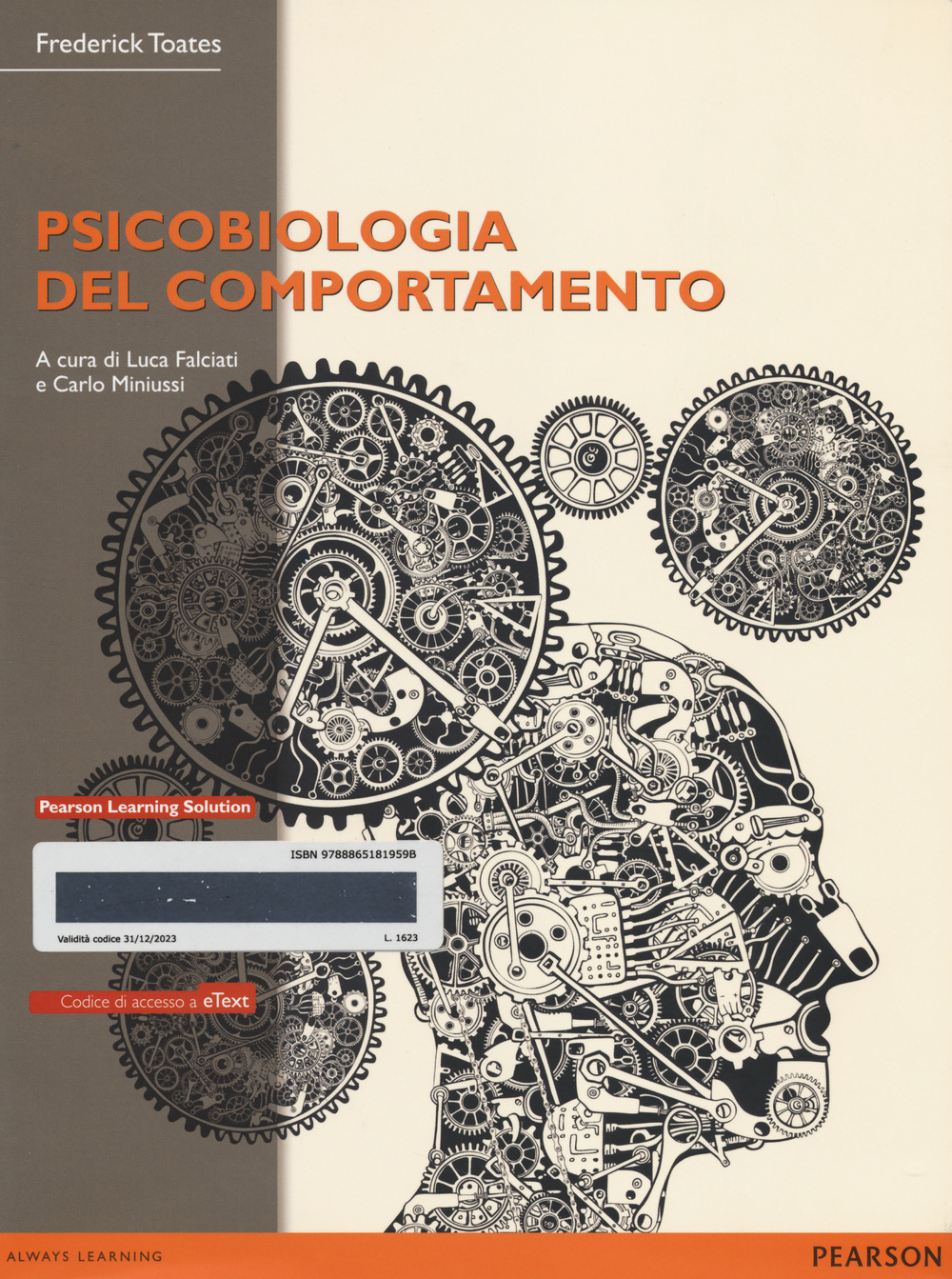 Psicobiologia del comportamento. Con e-text. Con espansione online