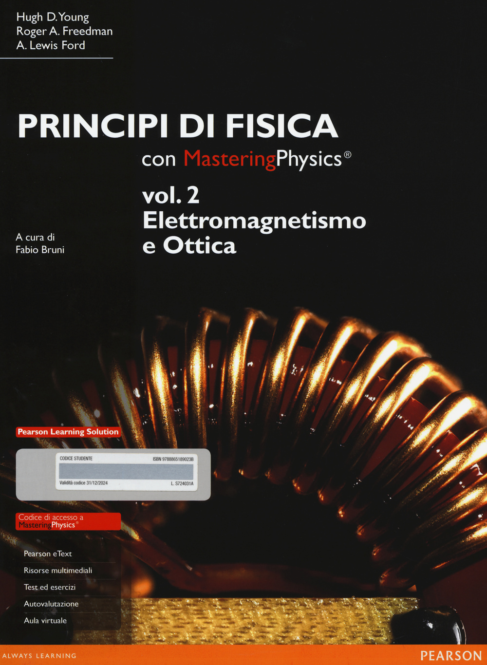 Principi di fisica. Con masteringphysics. Con espansione online. Vol. 2: Elettromagnetismo e ottica