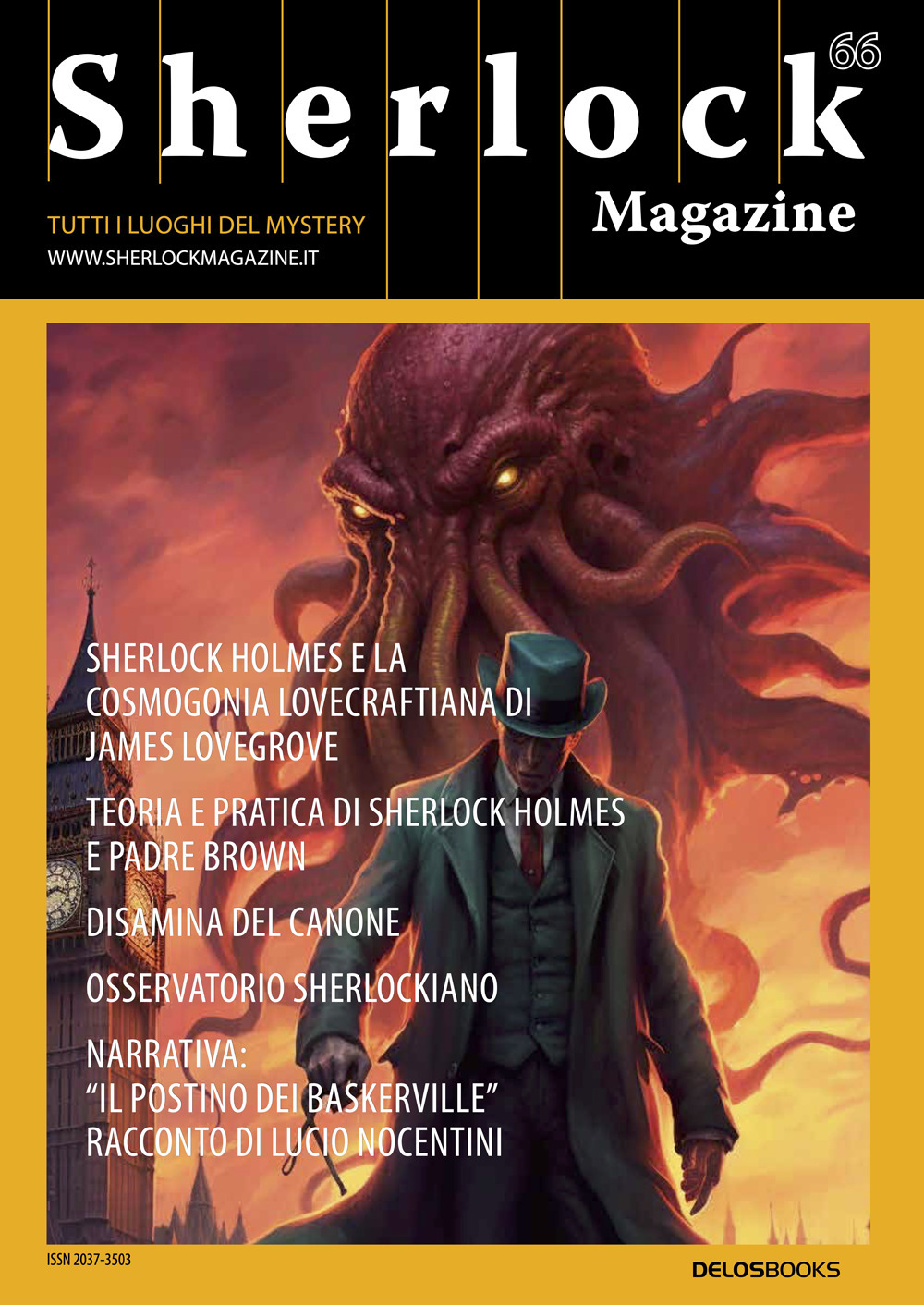 Sherlock Magazine. Tutti i luoghi del mystery. Vol. 66