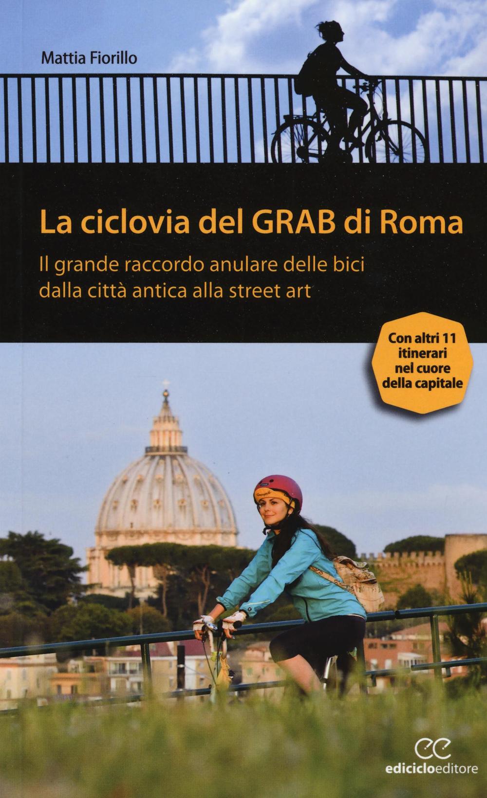 La ciclovia del Grab di Roma. Il grande raccordo anulare delle bici dalla città antica alla street art