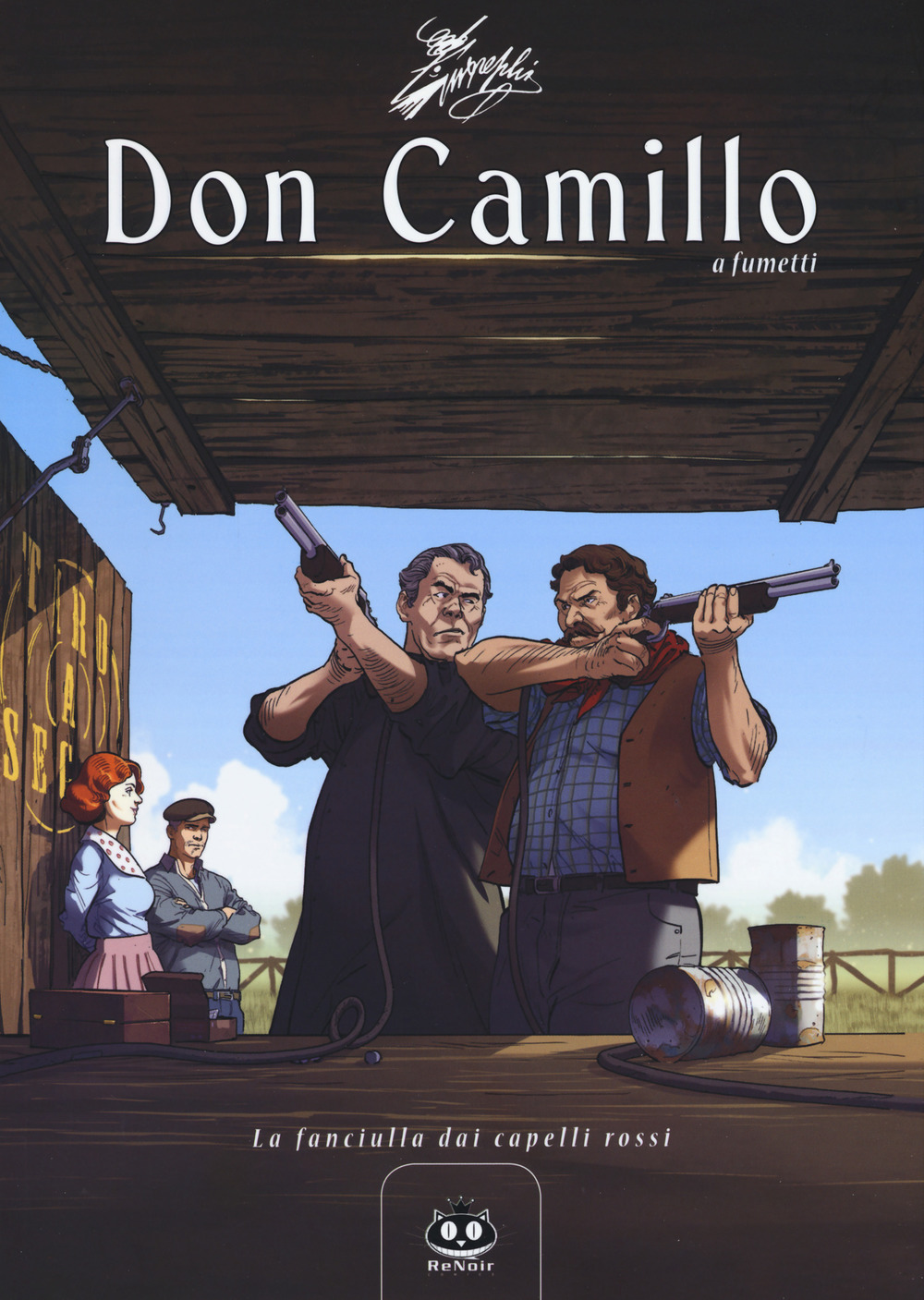 Don Camillo a fumetti. Vol. 13: La fanciulla dai capelli rossi