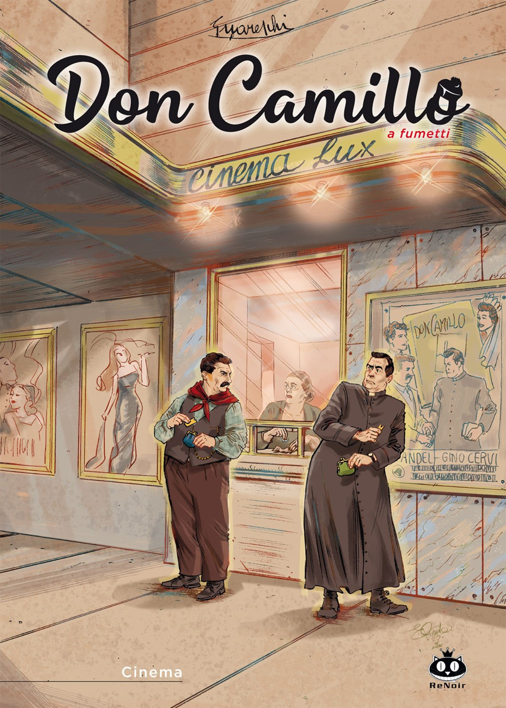 Don Camillo a fumetti. Vol. 21: Cinema