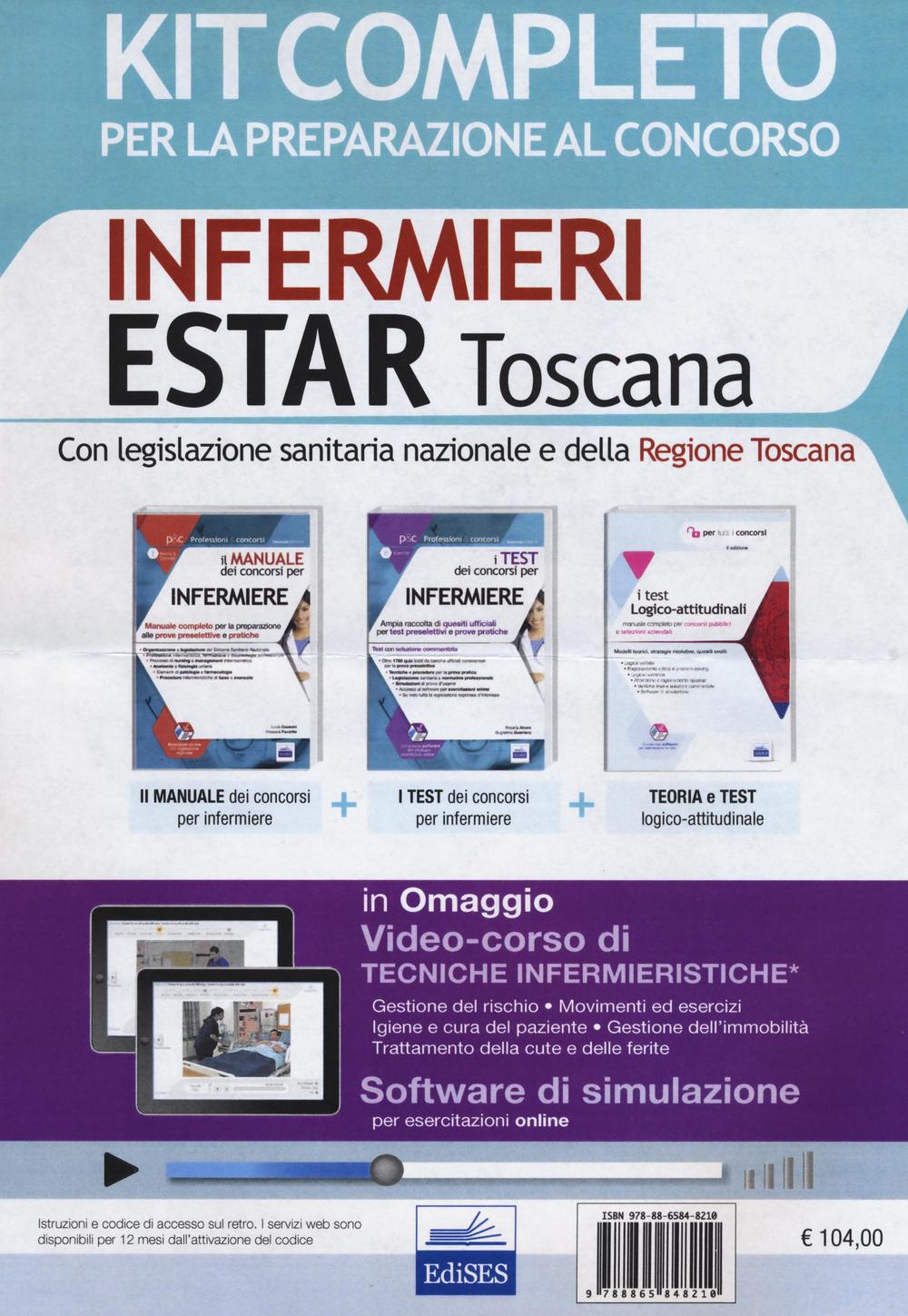 Il manuale dei concorsi per infermiere. Guida completa a tutte le prove di selezione. Con e-book