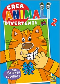 Crea animali divertenti. Con adesivi. Ediz. illustrata. Vol. 2