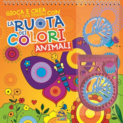 La ruota dei colori. Animali. Gioca e crea i tuoi disegni. Con gadget