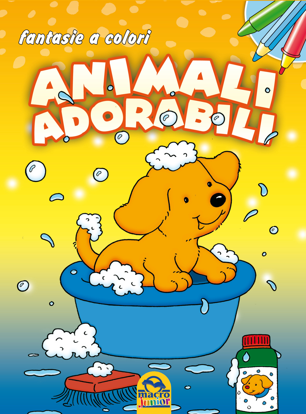 Animali adorabili. Fantasie a colori. Ediz. illustrata