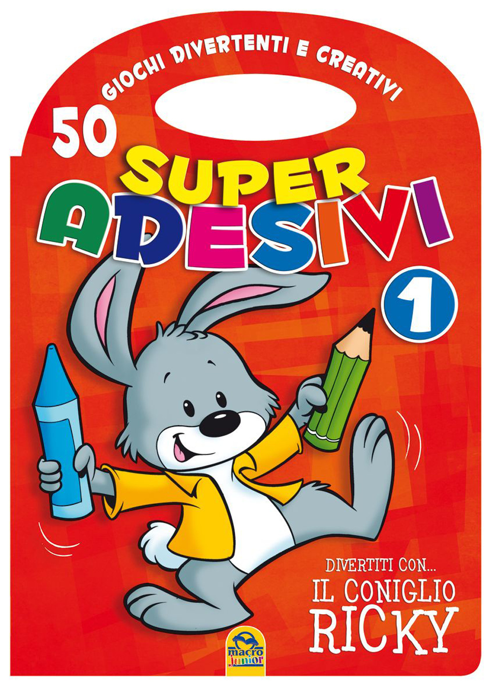 Divertiti con il coniglio Ricky. Super adesivi. Ediz. illustrata. Vol. 1
