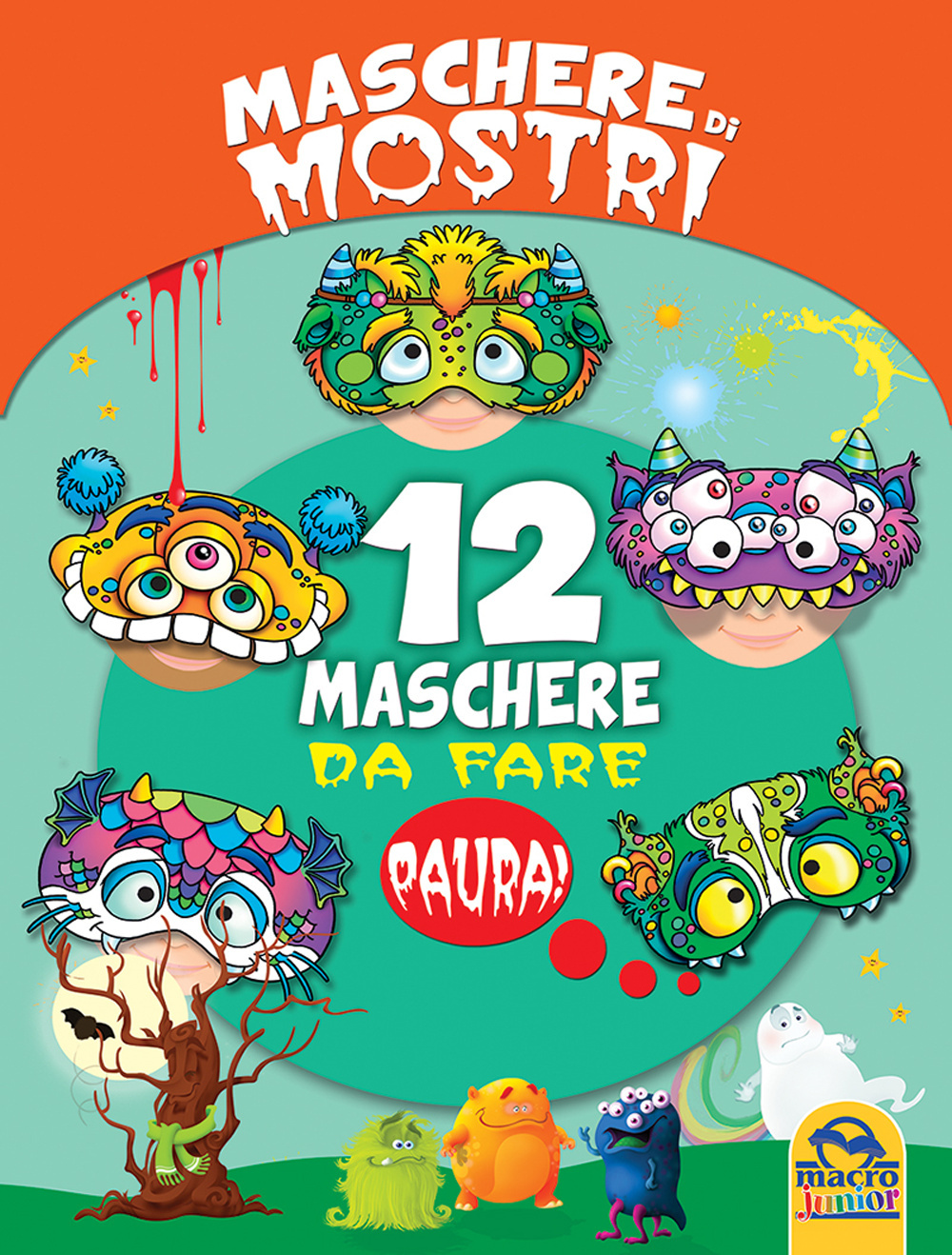 Maschere di mostri. 12 maschere da fare paura!