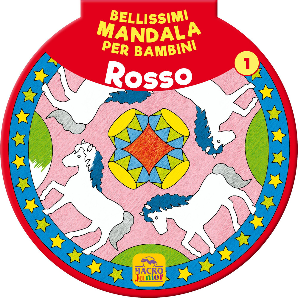 Bellissimi mandala per bambini. Vol. 1: Rosso