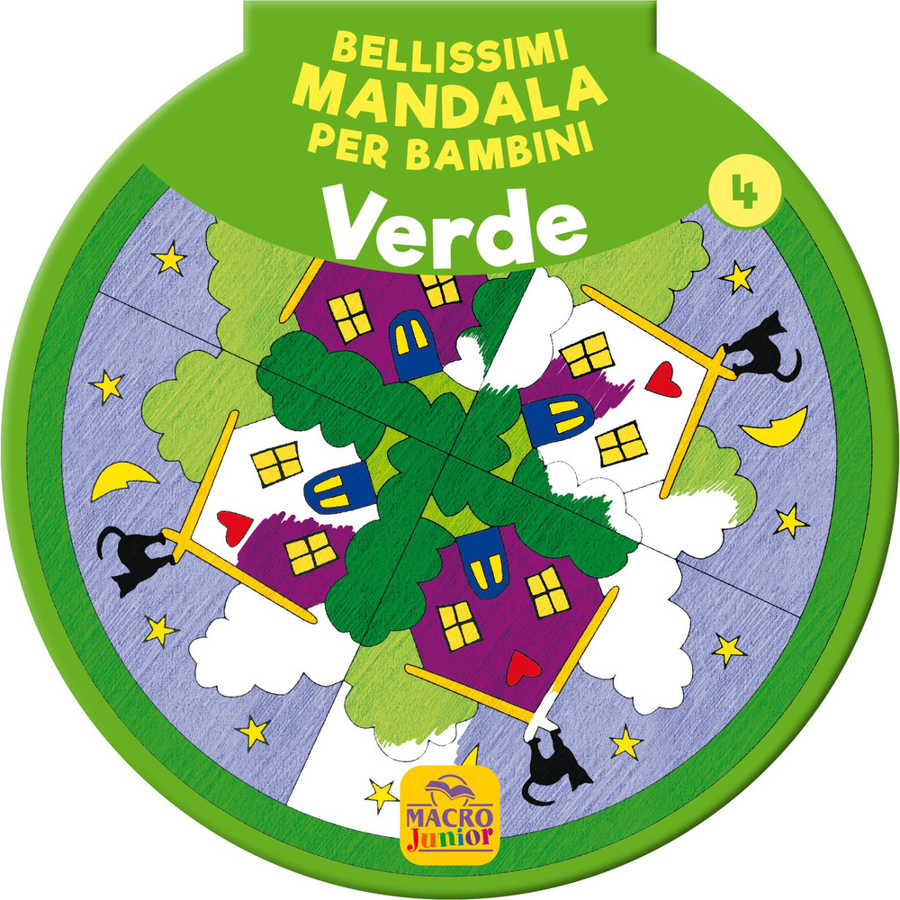 Bellissimi mandala per bambini. Vol. 4: Verde