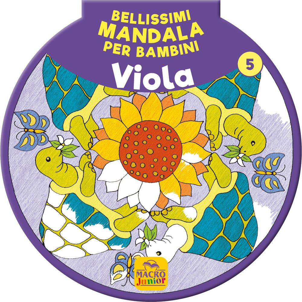 Bellissimi mandala per bambini. Vol. 5: Viola