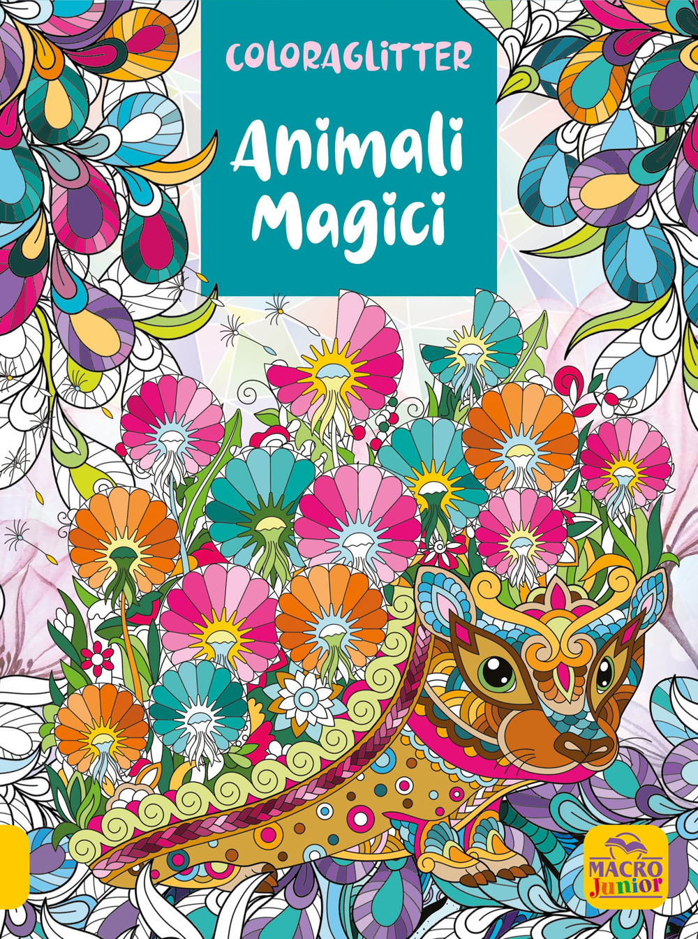 Animali magici. Coloraglitter. Ediz. illustrata