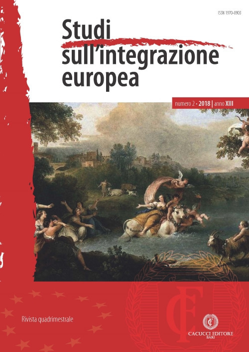 Studi sull'integrazione europea (2018). Vol. 2