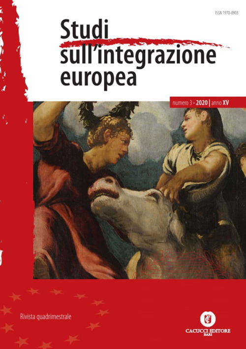 Studi sull'integrazione europea (2020). Nuova ediz.. Vol. 3