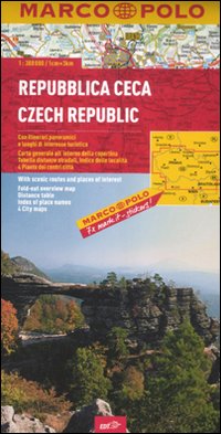 Repubblica Ceca 1:300.000. Ediz. multilingue