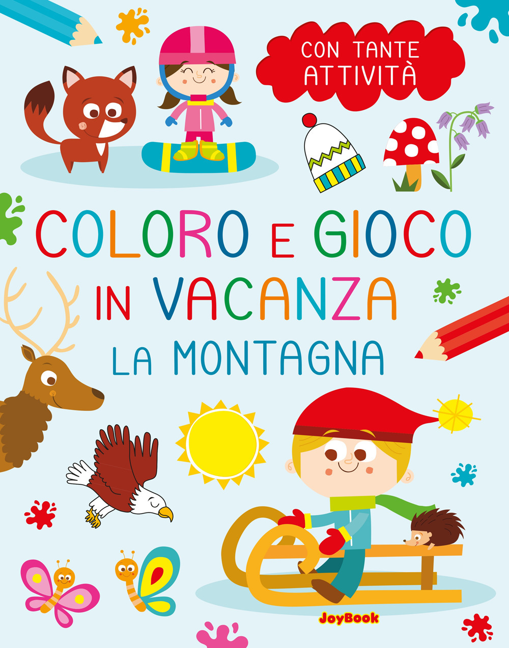 La montagna. Coloro e gioco in vacanza