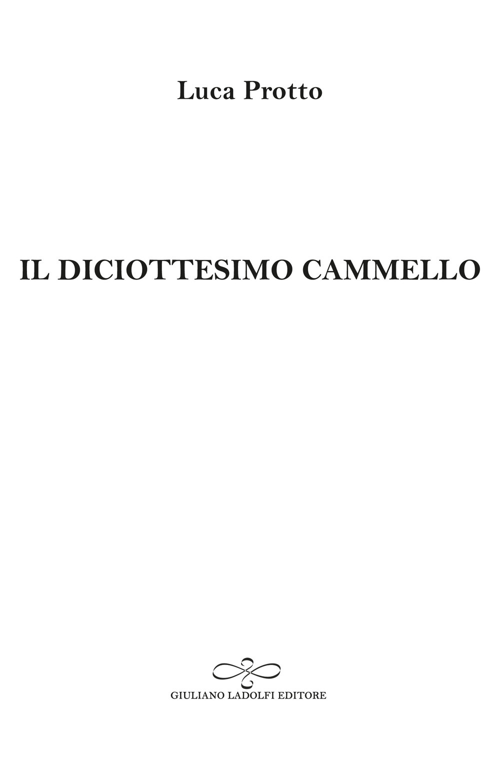 Il diciottesimo cammello