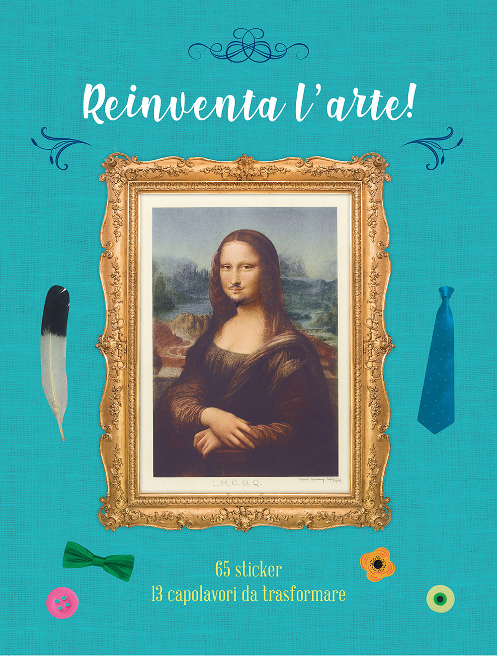 Reinventa l'arte! Con adesivi. Ediz. a colori