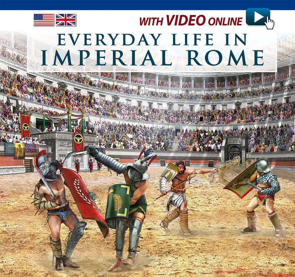 Vita quotidiana nella Roma imperiale. Il racconto della vita quotidiana nell'antica Roma... Ediz. inglese. Con DVD