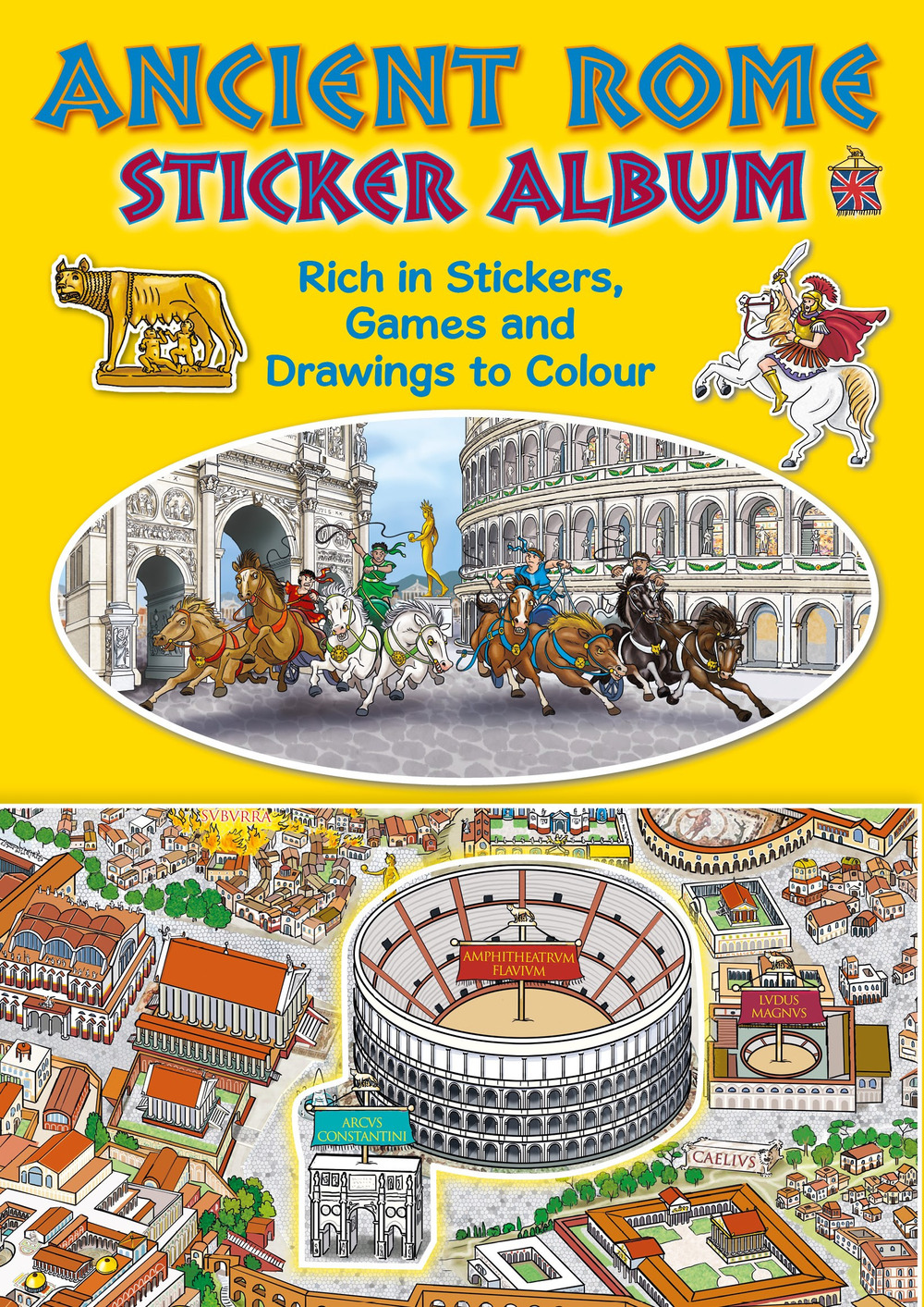 Ancient Rome. Sticker album. Ediz. inglese