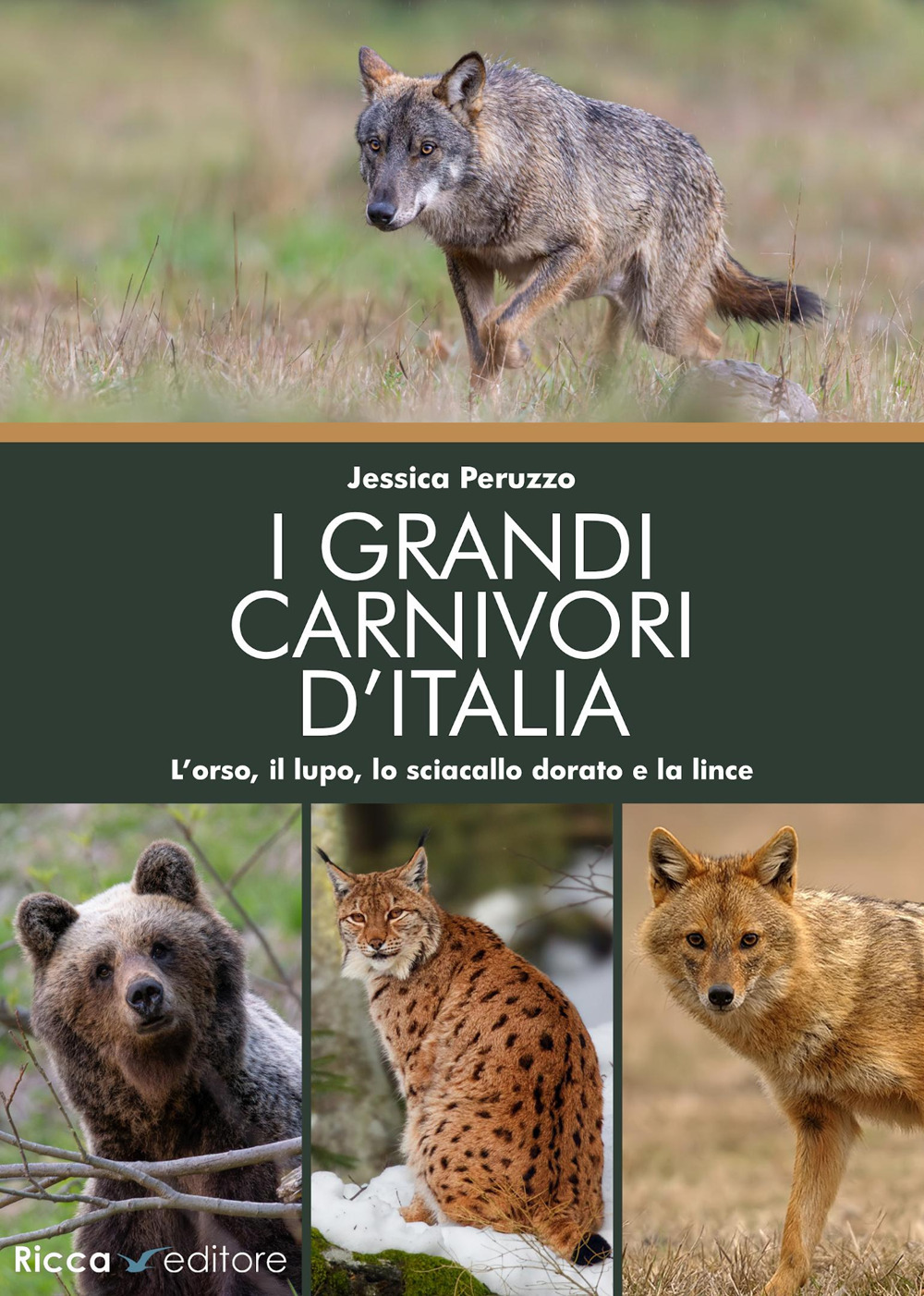 I grandi carnivori d'Italia. L'orso, il lupo, lo sciacallo dorato e la lince
