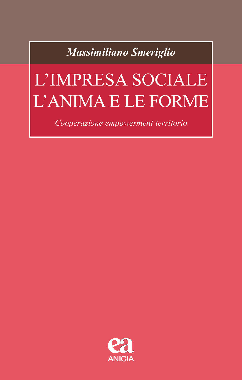 L'impresa sociale, l'anima e le forme. Cooperazione, empowerment, territorio