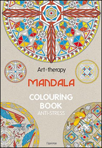 Art therapy. Mandala. Colouring book anti-stress