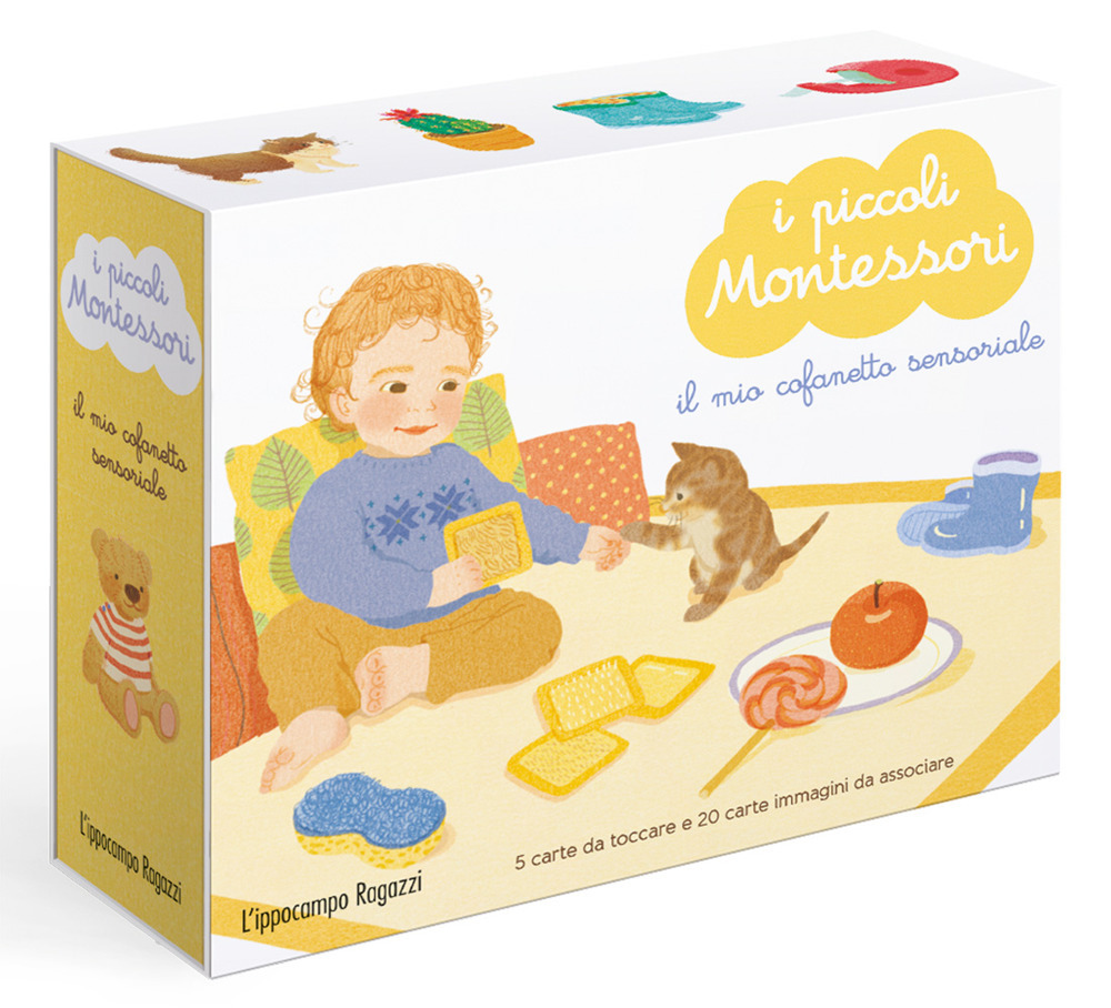 I piccoli Montessori. Il mio cofanetto sensoriale. Con Prodotti vari