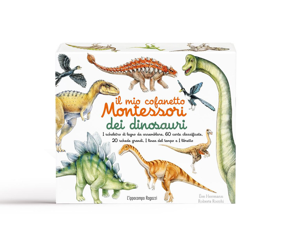 Il mio cofanetto Montessori dei dinosauri. Con gadget di Herrmann Ève;  Rocchi Roberta - Bookdealer